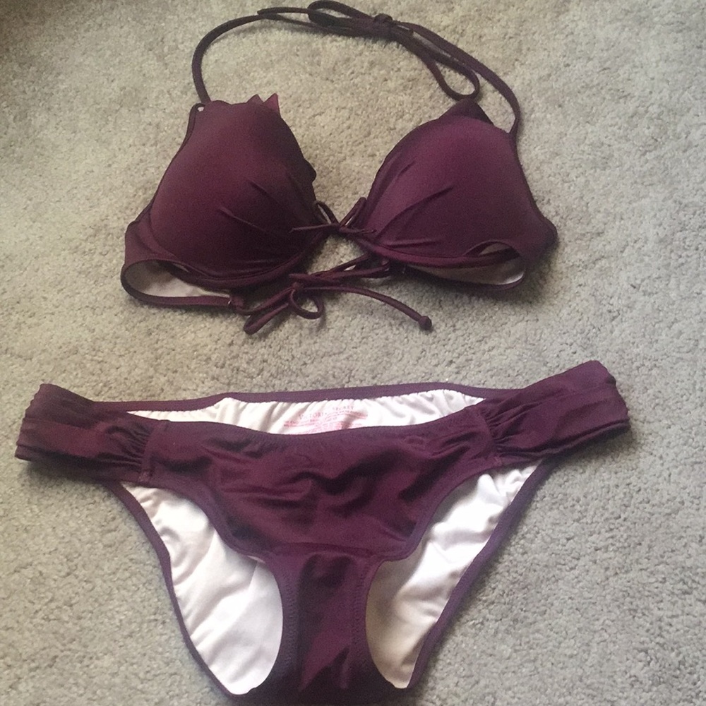VS Knockout Bikini | Maroon |